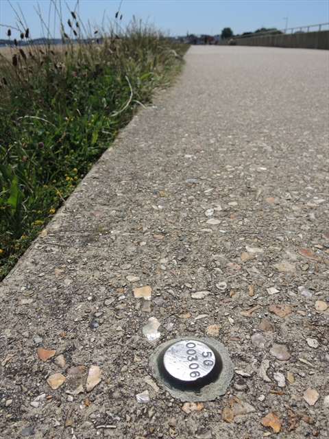 Environment Agency on Seafront pavement